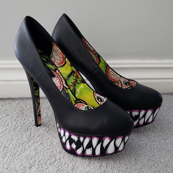 Iron Fist Shoes - •NWOT• IRON FIST Timmy chew heels 😈